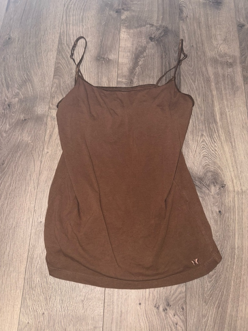 Aeropostale Chocolate Brown Spaghetti Strap Camisole